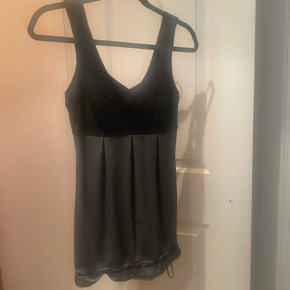 Vintage Lululemon - Black & Gray Activewear Tank Top - Size 2 (XS?)